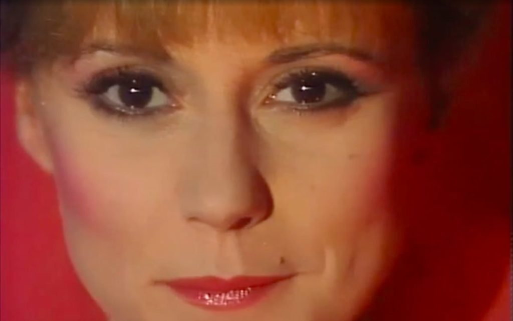 Dorothée dans "La dame du désert" en 1985