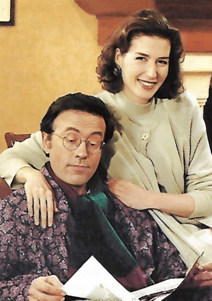 Anne et Antoine dans la sitcom le miel et les abeilles