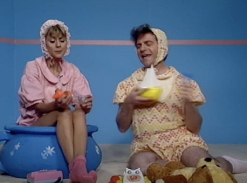 Dorothée et Jacky dans Pas de pitié pour les croissants