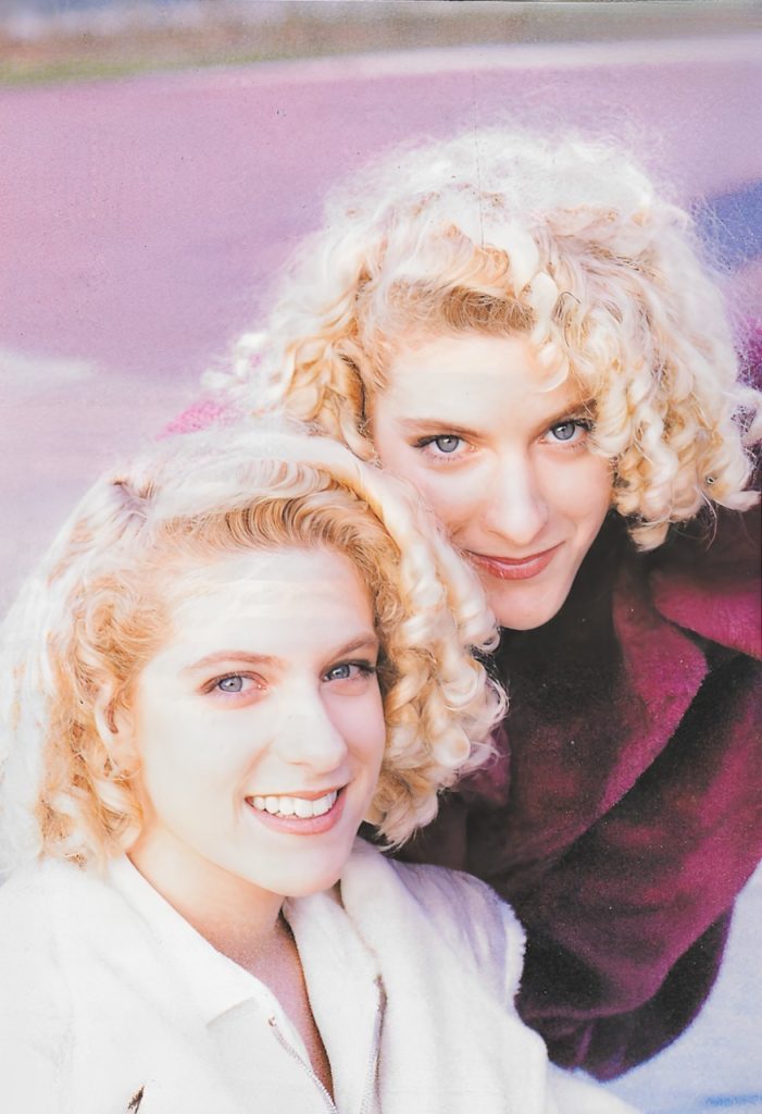 Christine et Stéphanie les jumelles de Premiers Baisers