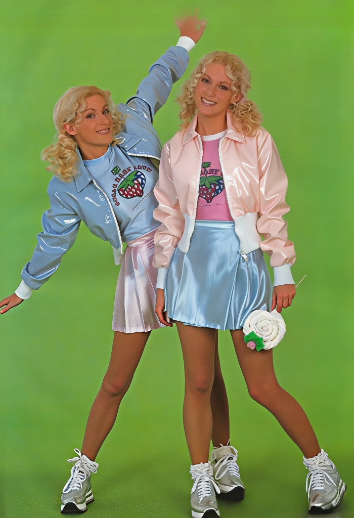 Christine et Stéphanie les jumelles de Premiers Baisers