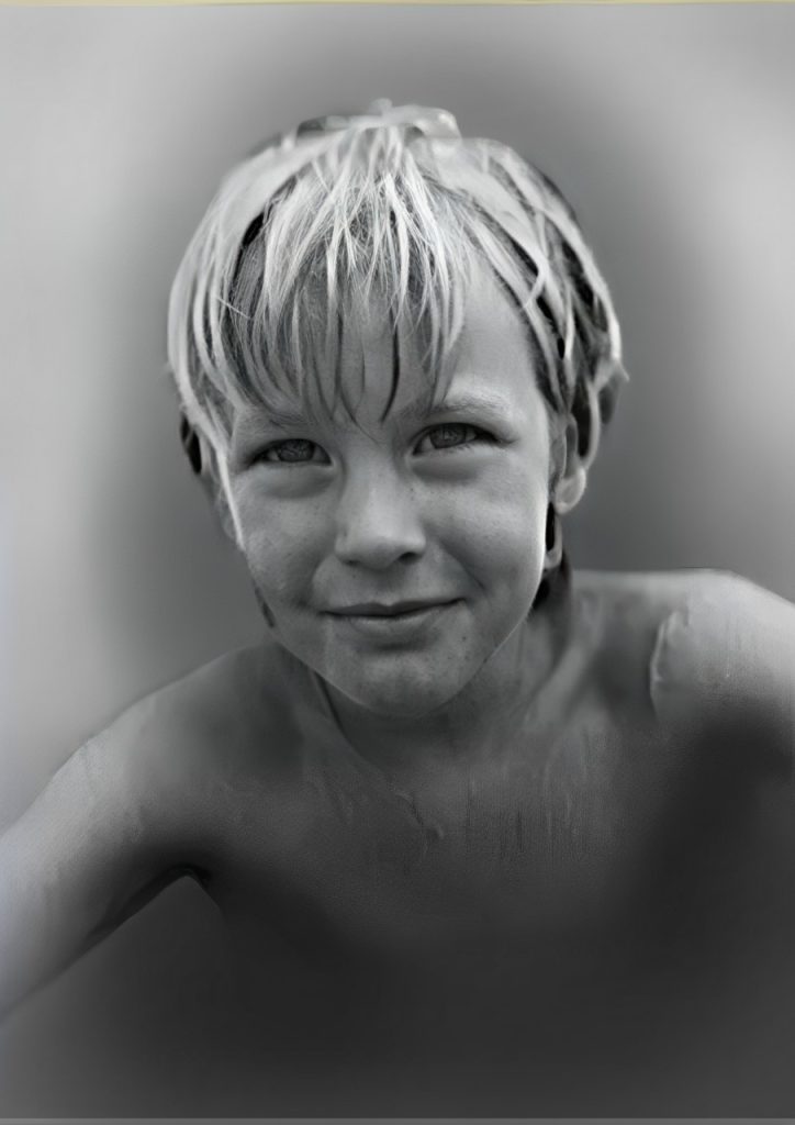 Eric Dietrich enfant