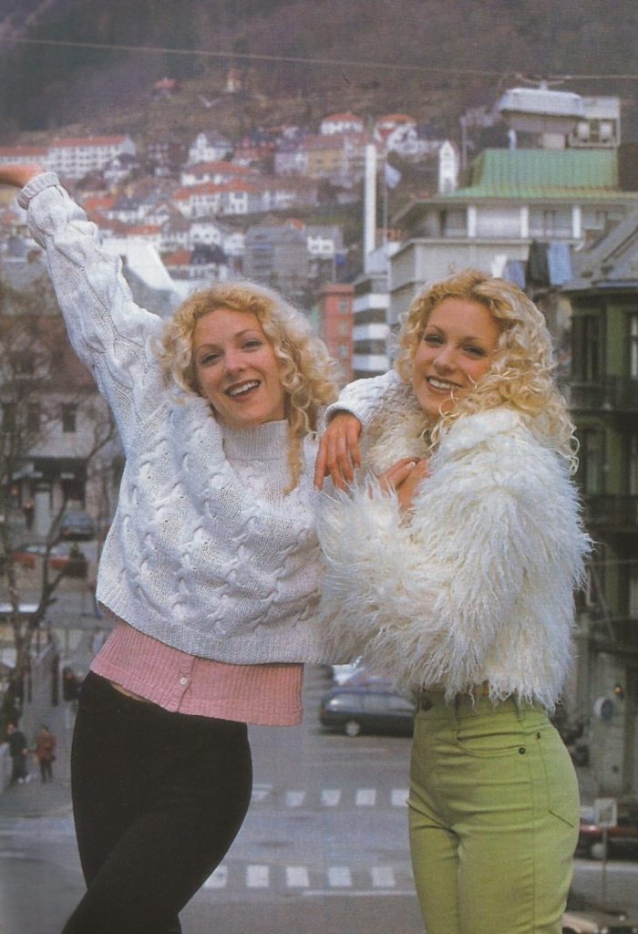 Christine et Stéphanie les jumelles de Premiers Baisers