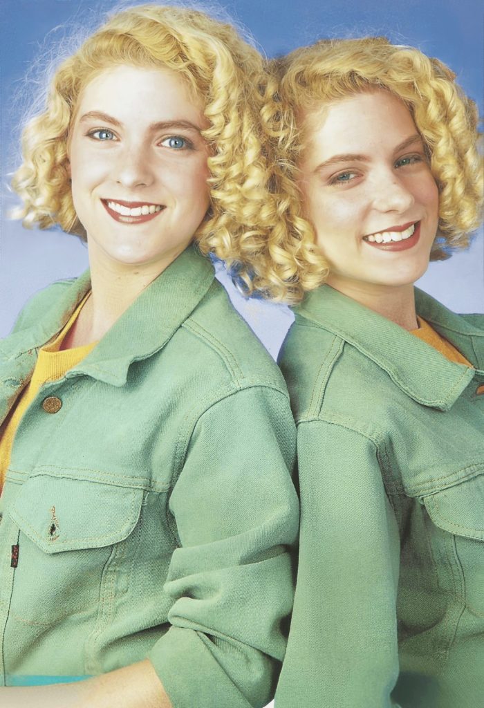 Christine et Stéphanie les jumelles de Premiers Baisers