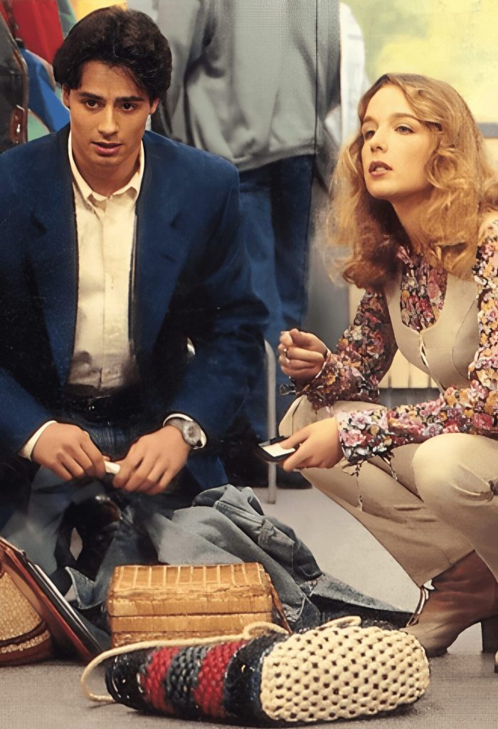 Jean-François et Isabelle dans Premiers Baisers