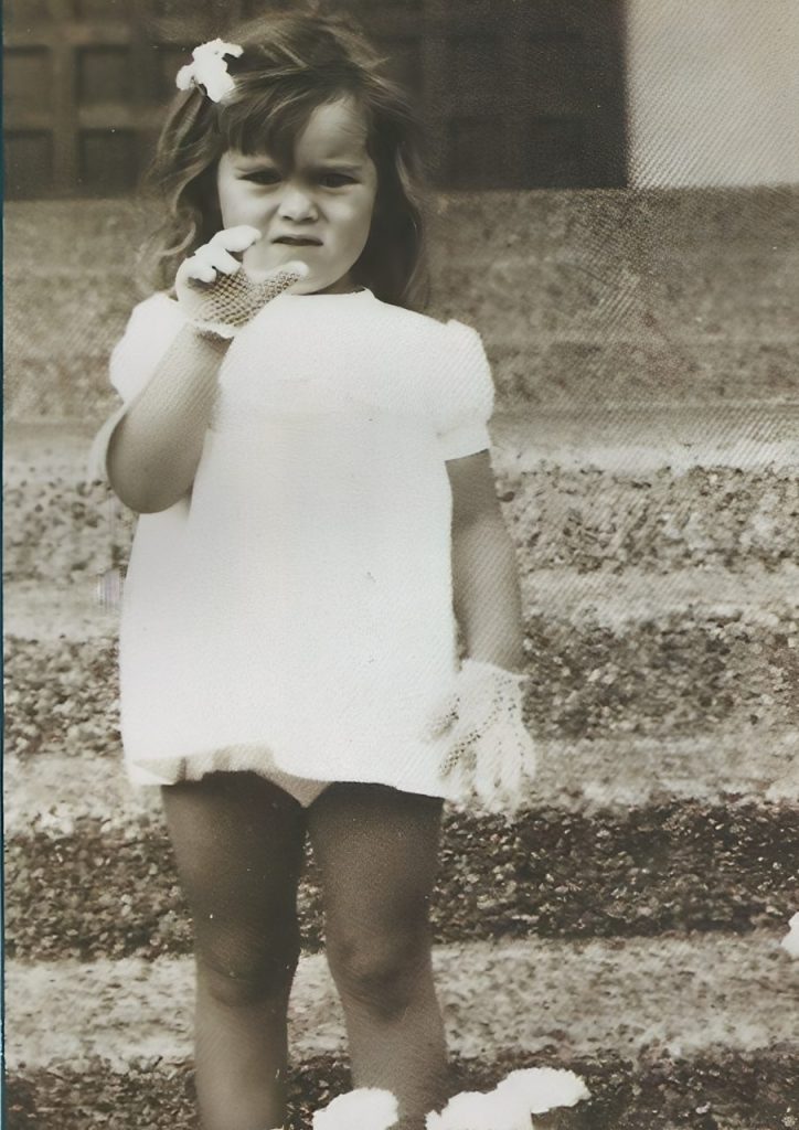 Hélène Rollès enfant
