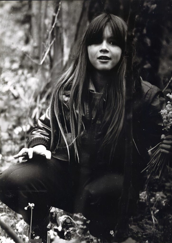 Hélène Rollès enfant.