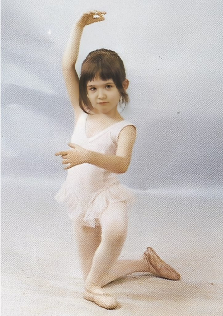 Isabelle Bouysse enfant ballerine