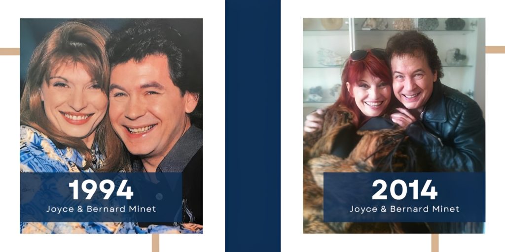 Bernard Minet et Valeriane Joyce Chatelier Brunet