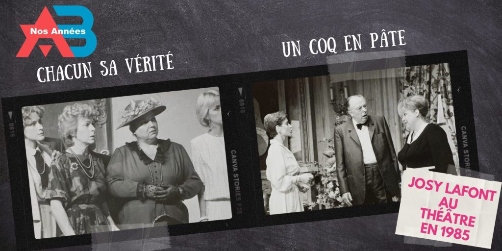 Josy Lafont au Théâtre en 1985