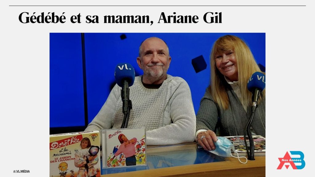 Gédébé et sa maman Ariane Gil