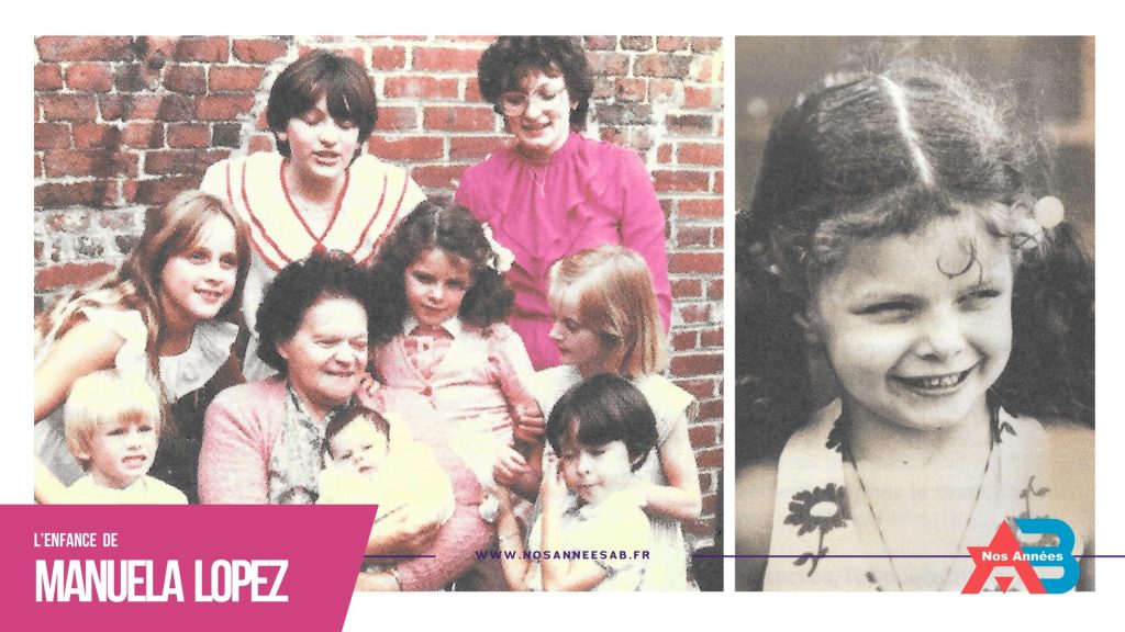 1- Manuela Lopez enfant - Enfance