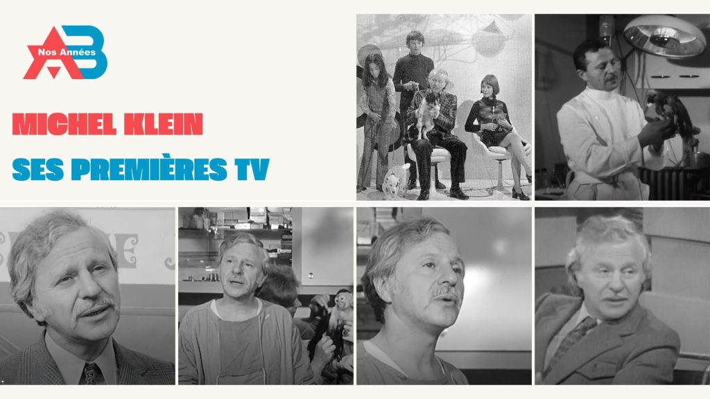 Michel Klein ses premières TV